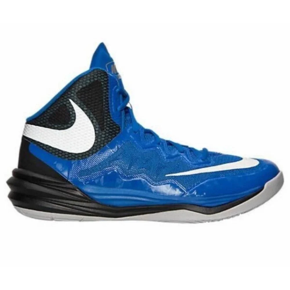 NIKE PRIME HYPE DF 2 Game Royal Men's Shoes Blue Sneakers high size 10